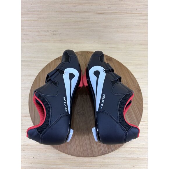 Peloton Black Leather Cycling Shoes Unisex Size 40 US Womens 9 Mens 7 - Picture 5 of 7